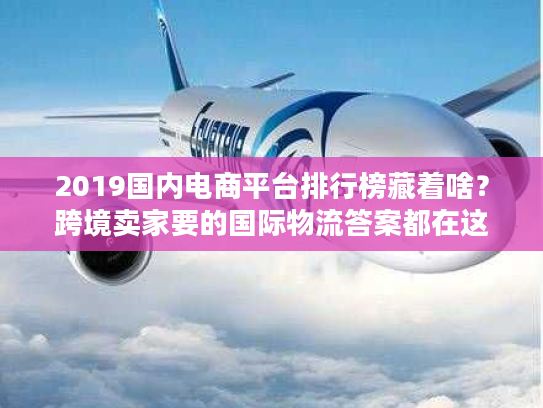 2019国内电商平台排行榜藏着啥？跨境卖家要的国际物流答案都在这