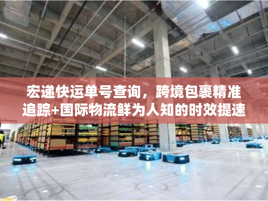 宏递快运单号查询，跨境包裹精准追踪+国际物流鲜为人知的时效提速法