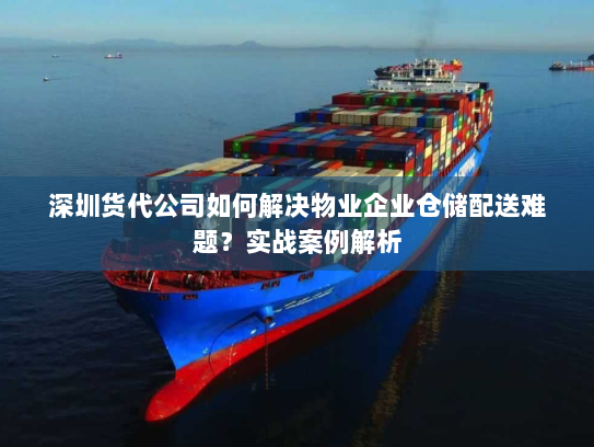 深圳货代公司如何解决物业企业仓储配送难题?实战案例解析 深圳货代公司如何解决物业企业仓储配送难题?实战案例解析