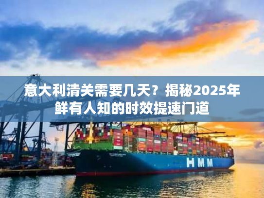 意大利清关需要几天?揭秘2025年鲜有人知的时效提速门道 意大利清关需要几天?揭秘2025年鲜有人知的时效提速门道