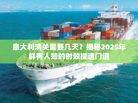 意大利清关需要几天?揭秘2025年鲜有人知的时效提速门道 意大利清关需要几天?揭秘2025年鲜有人知的时效提速门道