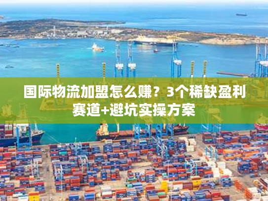 国际物流加盟怎么赚？3个稀缺盈利赛道+避坑实操方案