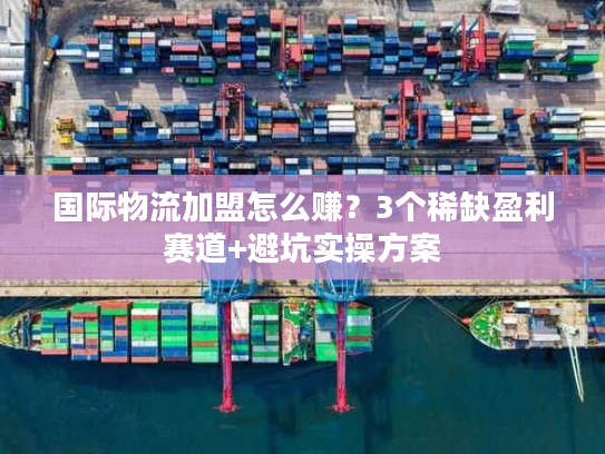 国际物流加盟怎么赚？3个稀缺盈利赛道+避坑实操方案