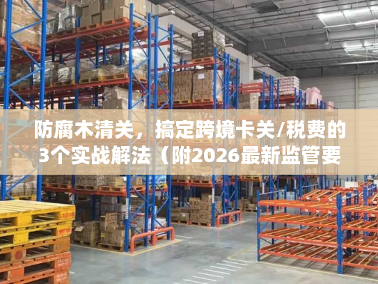防腐木清关，搞定跨境卡关/税费的3个实战解法（附2026最新监管要点）