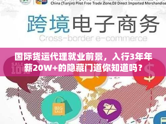 国际货运代理就业前景，入行3年年薪20W+的隐藏门道你知道吗？