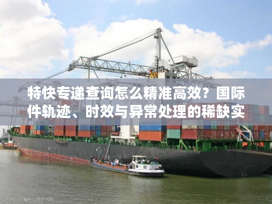 特快专递查询怎么精准高效？国际件轨迹、时效与异常处理的稀缺实操方案