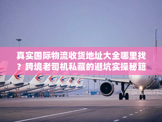 真实国际物流收货地址大全哪里找？跨境老司机私藏的避坑实操秘籍