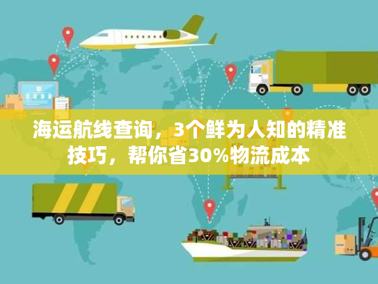 海运航线查询，3个鲜为人知的精准技巧，帮你省30%物流成本