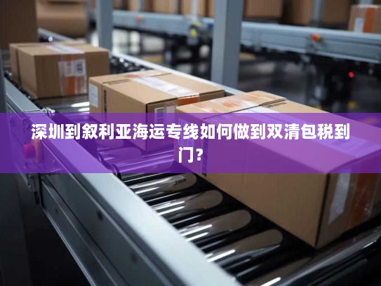 深圳到叙利亚海运专线如何做到双清包税到门? 深圳到叙利亚海运专线如何做到双清包税到门?