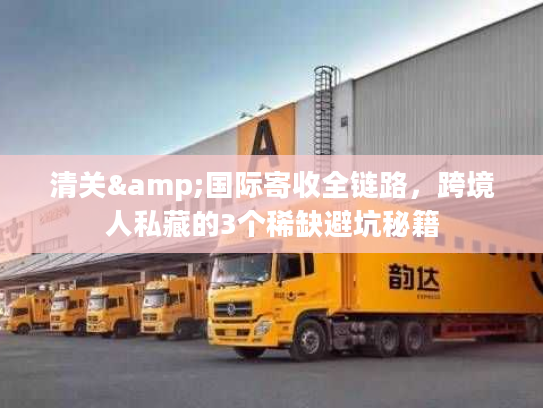 清关&国际寄收全链路，跨境人私藏的3个稀缺避坑秘籍