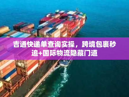 吉通快递单查询实操，跨境包裹秒追+国际物流隐藏门道