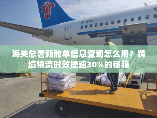 海关总署新舱单信息查询怎么用？跨境物流时效提速30%的秘籍