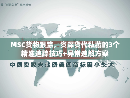 MSC货物跟踪，资深货代私藏的3个精准追踪技巧+异常速解方案