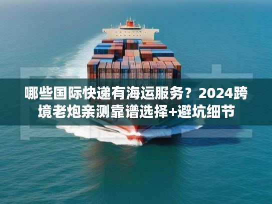 哪些国际快递有海运服务？2024跨境老炮亲测靠谱选择+避坑细节