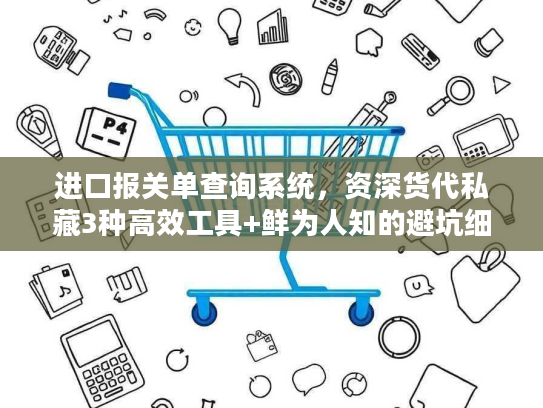 进口报关单查询系统，资深货代私藏3种高效工具+鲜为人知的避坑细节