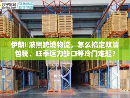 伊朗↔波黑跨境物流，怎么搞定双清包税、旺季运力缺口等冷门难题？