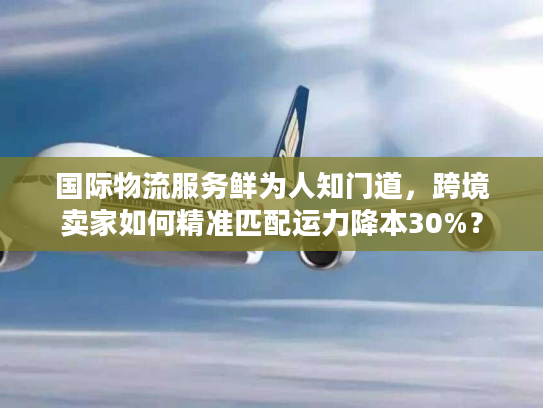 国际物流服务鲜为人知门道，跨境卖家如何精准匹配运力降本30%？