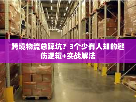 跨境物流总踩坑？3个少有人知的避伤逻辑+实战解法