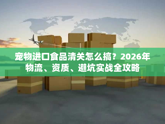 宠物进口食品清关怎么搞？2026年物流、资质、避坑实战全攻略