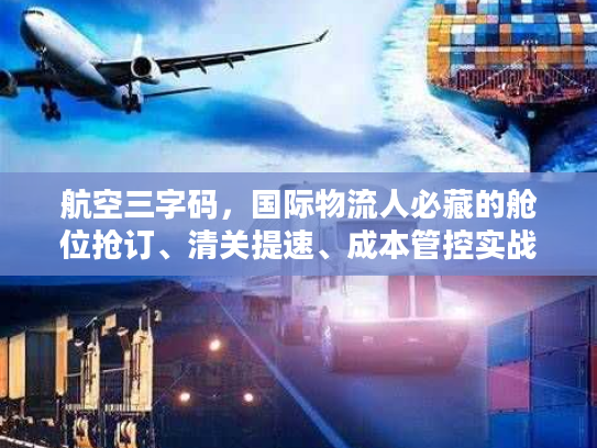 航空三字码，国际物流人必藏的舱位抢订、清关提速、成本管控实战指南