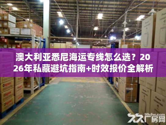澳大利亚悉尼海运专线怎么选？2026年私藏避坑指南+时效报价全解析