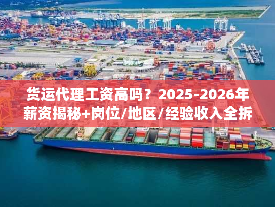 货运代理工资高吗？2025-2026年薪资揭秘+岗位/地区/经验收入全拆解