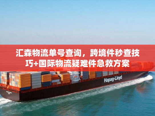 汇森物流单号查询，跨境件秒查技巧+国际物流疑难件急救方案