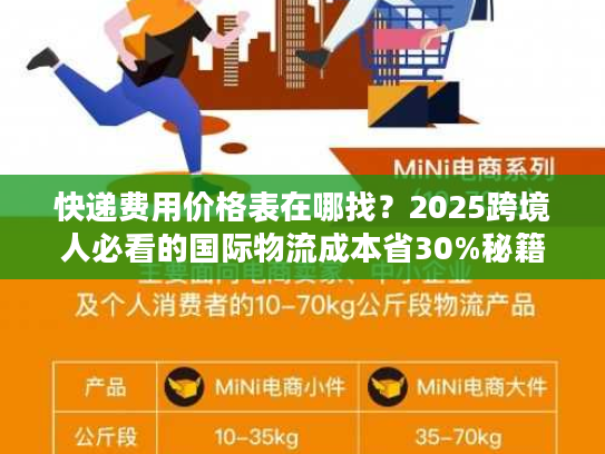 快递费用价格表在哪找？2025跨境人必看的国际物流成本省30%秘籍