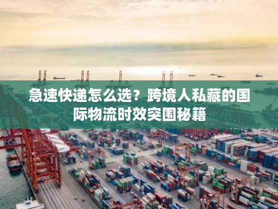急速快递怎么选？跨境人私藏的国际物流时效突围秘籍