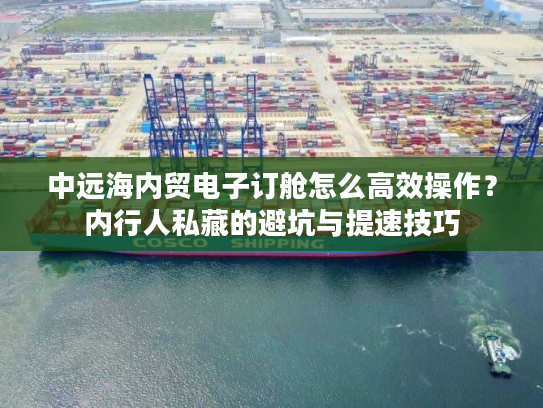 中远海内贸电子订舱怎么高效操作?内行人私藏的避坑与提速技巧 中远海内贸电子订舱怎么高效操作?内行人私藏的避坑与提速技巧