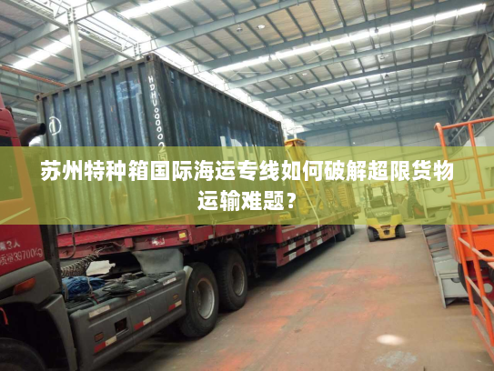 苏州特种箱国际海运专线如何破解超限货物运输难题？