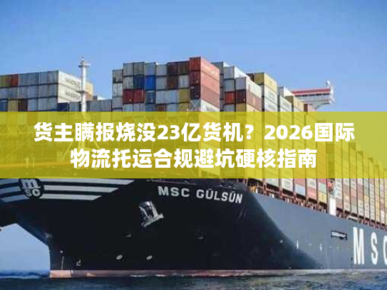 货主瞒报烧没23亿货机?2026国际物流托运合规避坑硬核指南 货主瞒报烧没23亿货机?2026国际物流托运合规避坑硬核指南