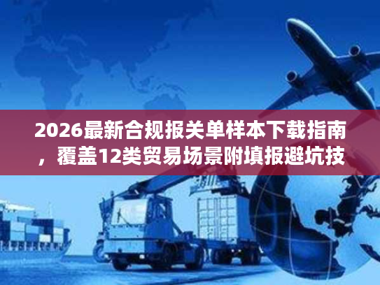 2026最新合规报关单样本下载指南，覆盖12类贸易场景附填报避坑技巧