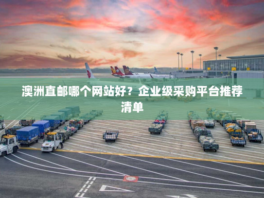 澳洲直邮哪个网站好？企业级采购平台推荐清单