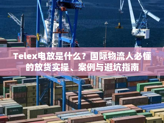 Telex电放是什么？国际物流人必懂的放货实操、案例与避坑指南