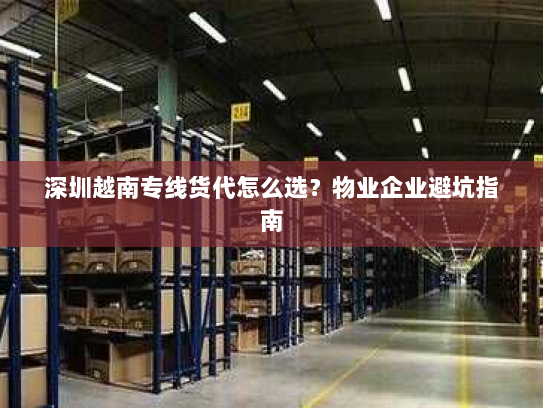 深圳越南专线货代怎么选?物业企业避坑指南 深圳越南专线货代怎么选?物业企业避坑指南