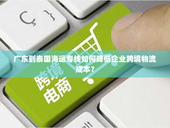 广东到泰国海运专线如何降低企业跨境物流成本? 广东到泰国海运专线如何降低企业跨境物流成本?