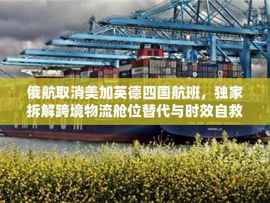 俄航取消美加英德四国航班,独家拆解跨境物流舱位替代与时效自救方案 俄航取消美加英德四国航班,独家拆解跨境物流舱位替代与时效自救方案