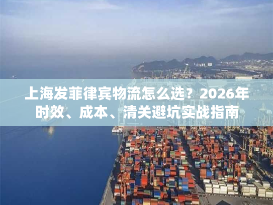 上海发菲律宾物流怎么选？2026年时效、成本、清关避坑实战指南