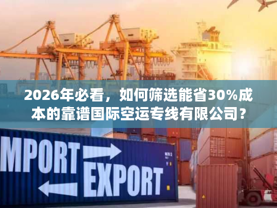 2026年必看，如何筛选能省30%成本的靠谱国际空运专线有限公司？