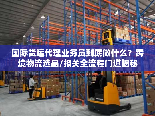国际货运代理业务员到底做什么？跨境物流选品/报关全流程门道揭秘