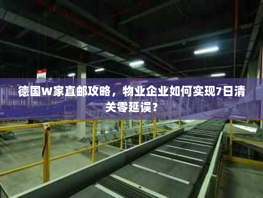 德国W家直邮攻略,物业企业如何实现7日清关零延误? 德国W家直邮攻略,物业企业如何实现7日清关零延误?