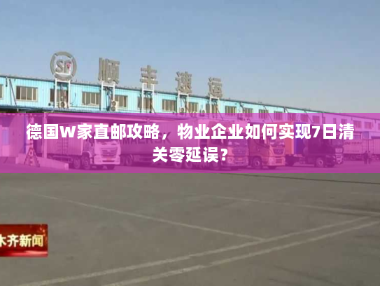德国W家直邮攻略,物业企业如何实现7日清关零延误? 德国W家直邮攻略,物业企业如何实现7日清关零延误?
