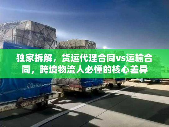 独家拆解,货运代理合同vs运输合同,跨境物流人必懂的核心差异 独家拆解,货运代理合同vs运输合同,跨境物流人必懂的核心差异