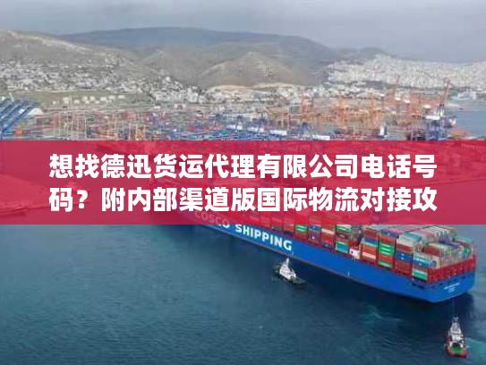 想找德迅货运代理有限公司电话号码？附内部渠道版国际物流对接攻略
