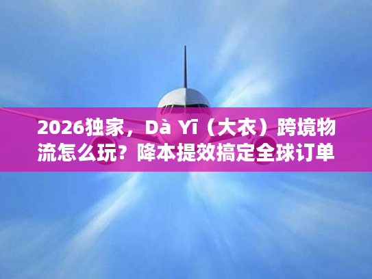 2026独家，Dà Yī（大衣）跨境物流怎么玩？降本提效搞定全球订单