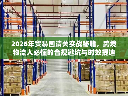 2026年贸易国清关实战秘籍，跨境物流人必懂的合规避坑与时效提速指南