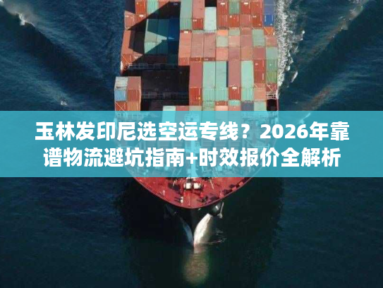 玉林发印尼选空运专线？2026年靠谱物流避坑指南+时效报价全解析