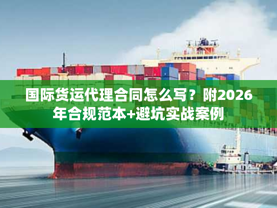 国际货运代理合同怎么写？附2026年合规范本+避坑实战案例