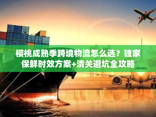 樱桃成熟季跨境物流怎么选？独家保鲜时效方案+清关避坑全攻略